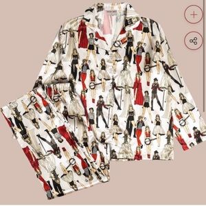 Taylor Swift Red Taylor’s Version Pajama Set Size XL